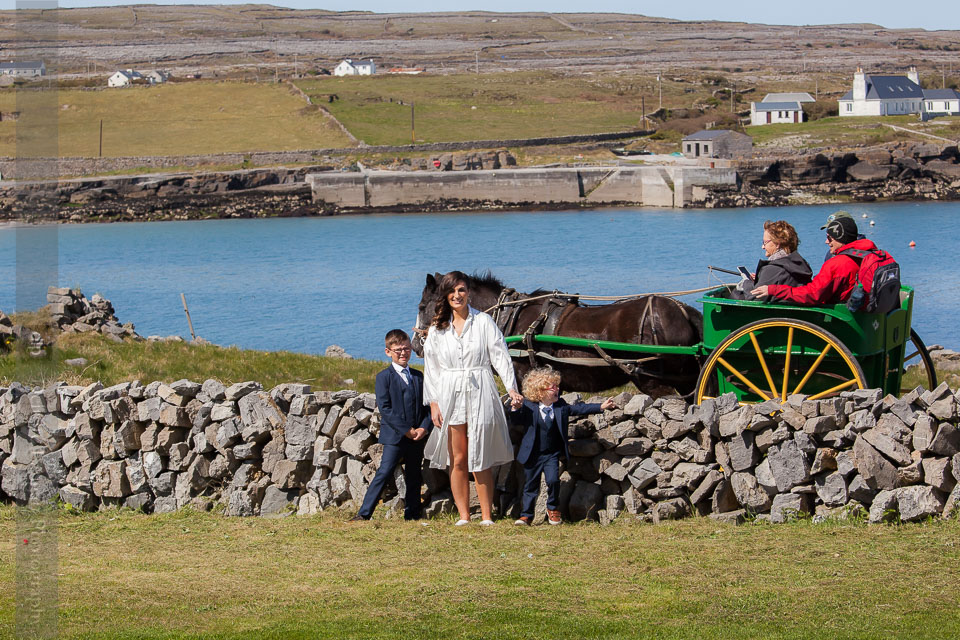 Kilronan Church & Inish Mor Hotel, Inish Mor, Aran Islands