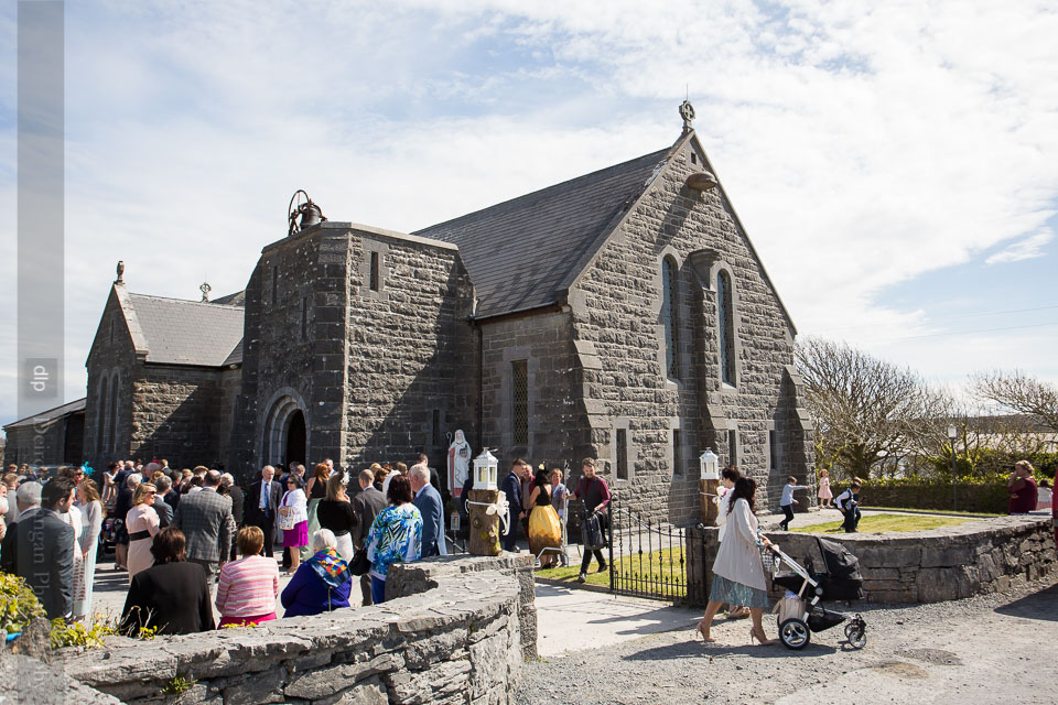 Kilronan Church & Inish Mor Hotel, Inish Mor, Aran Islands