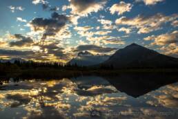 View overlooking Banff, Alberta, Canada