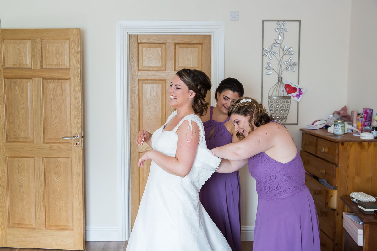 A wedding image from the Ardilaun Hotel