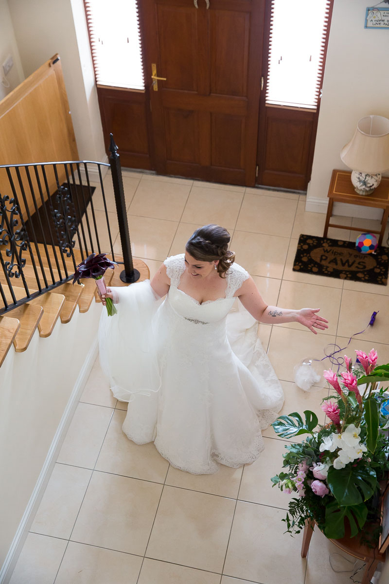 A wedding image from the Ardilaun Hotel