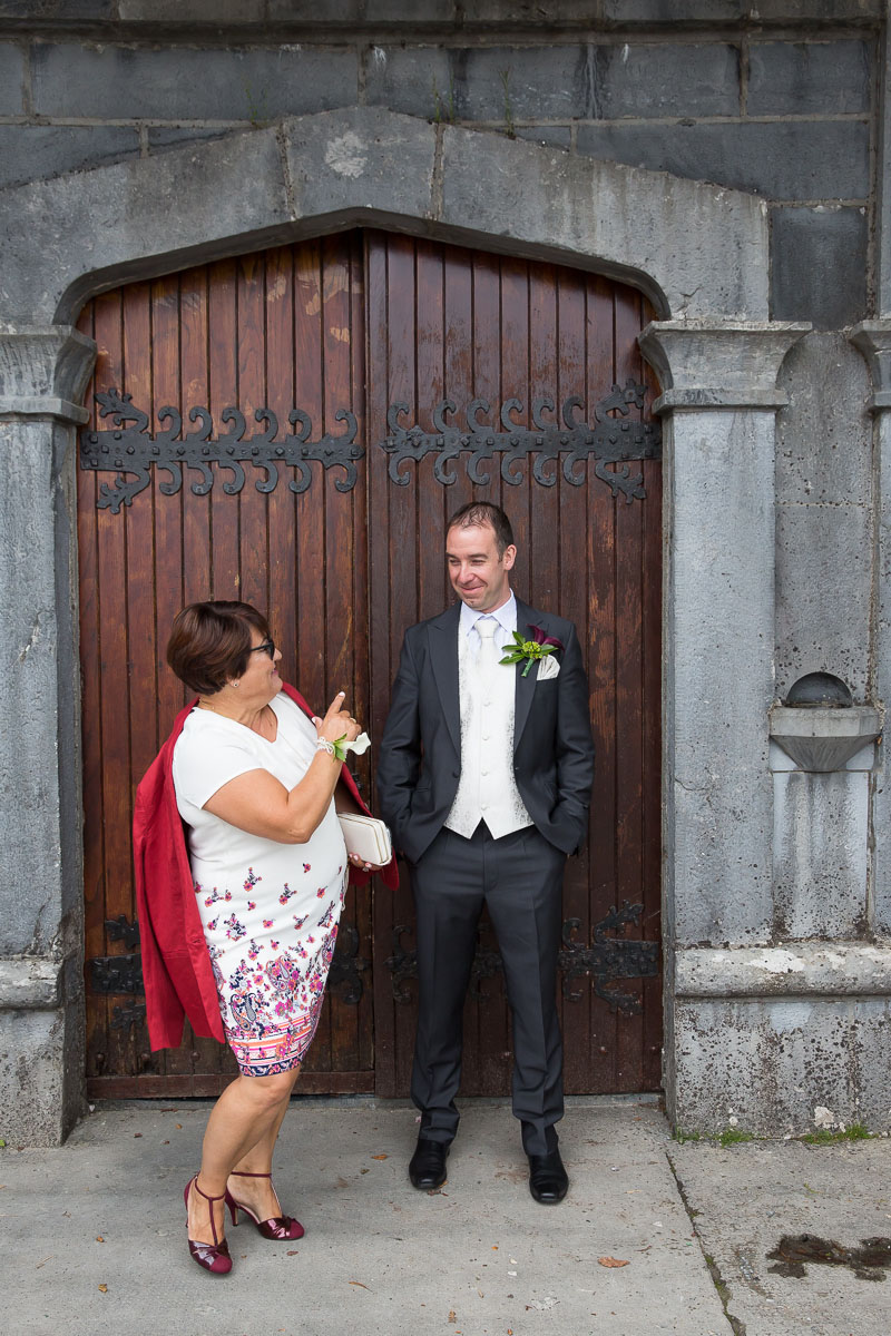 A wedding image from the Ardilaun Hotel