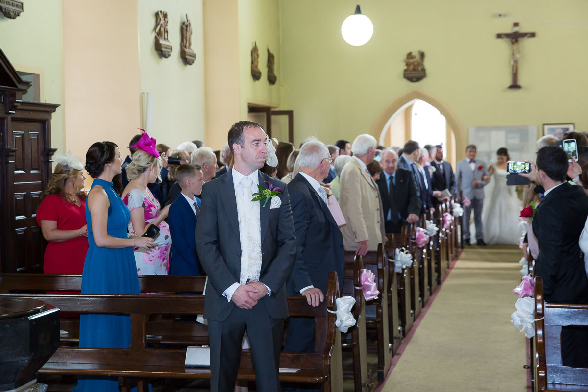 A wedding image from the Ardilaun Hotel