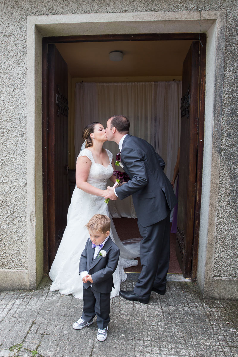 A wedding image from the Ardilaun Hotel