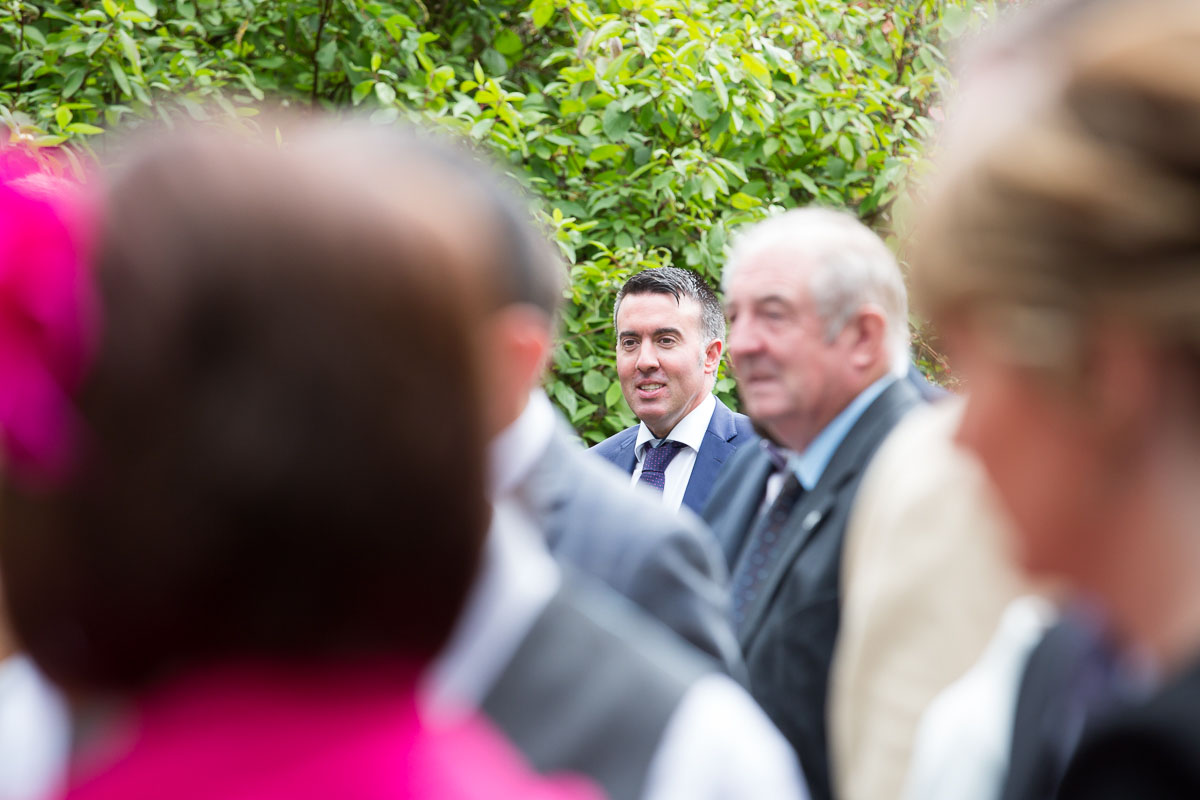 A wedding image from the Ardilaun Hotel