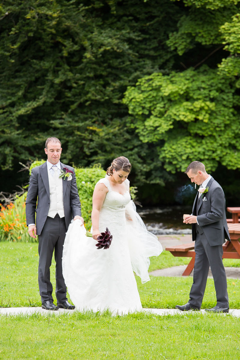 A wedding image from the Ardilaun Hotel