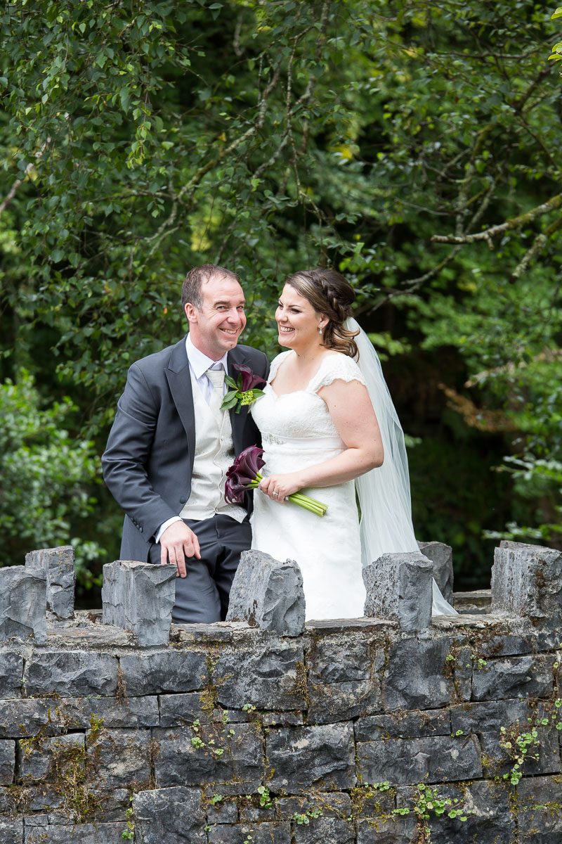 A wedding image from the Ardilaun Hotel