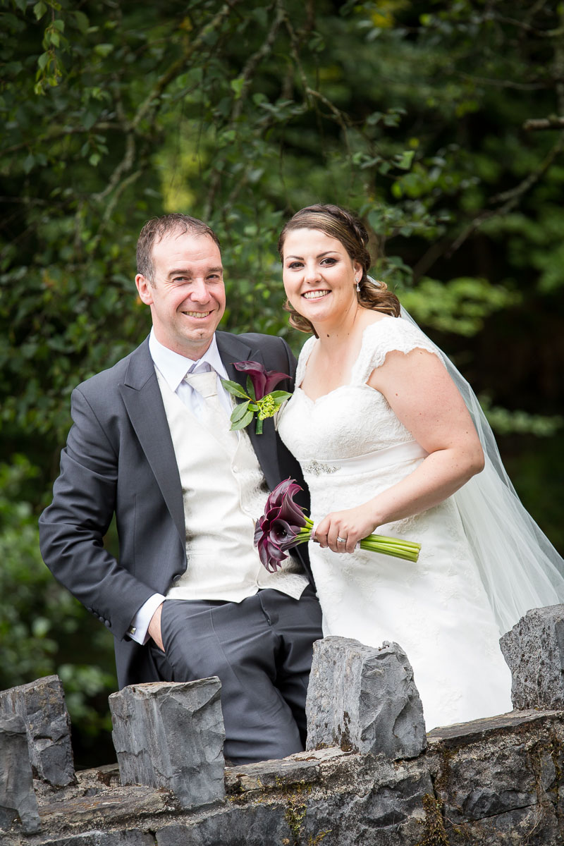 A wedding image from the Ardilaun Hotel