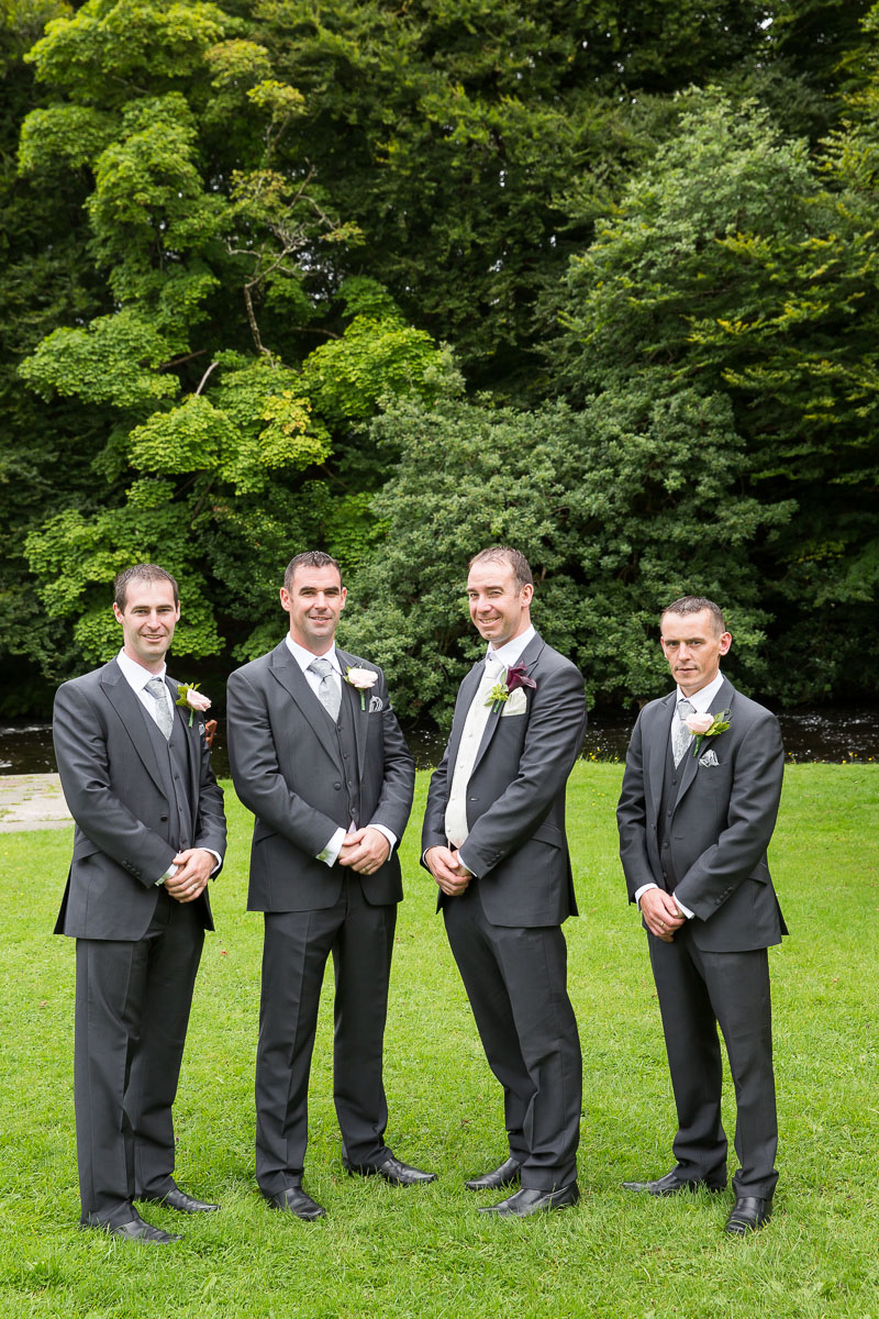 A wedding image from the Ardilaun Hotel