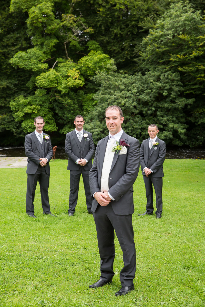 A wedding image from the Ardilaun Hotel