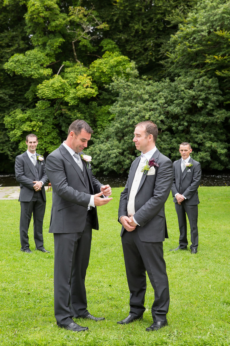 A wedding image from the Ardilaun Hotel