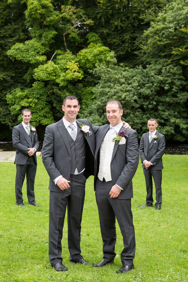 A wedding image from the Ardilaun Hotel