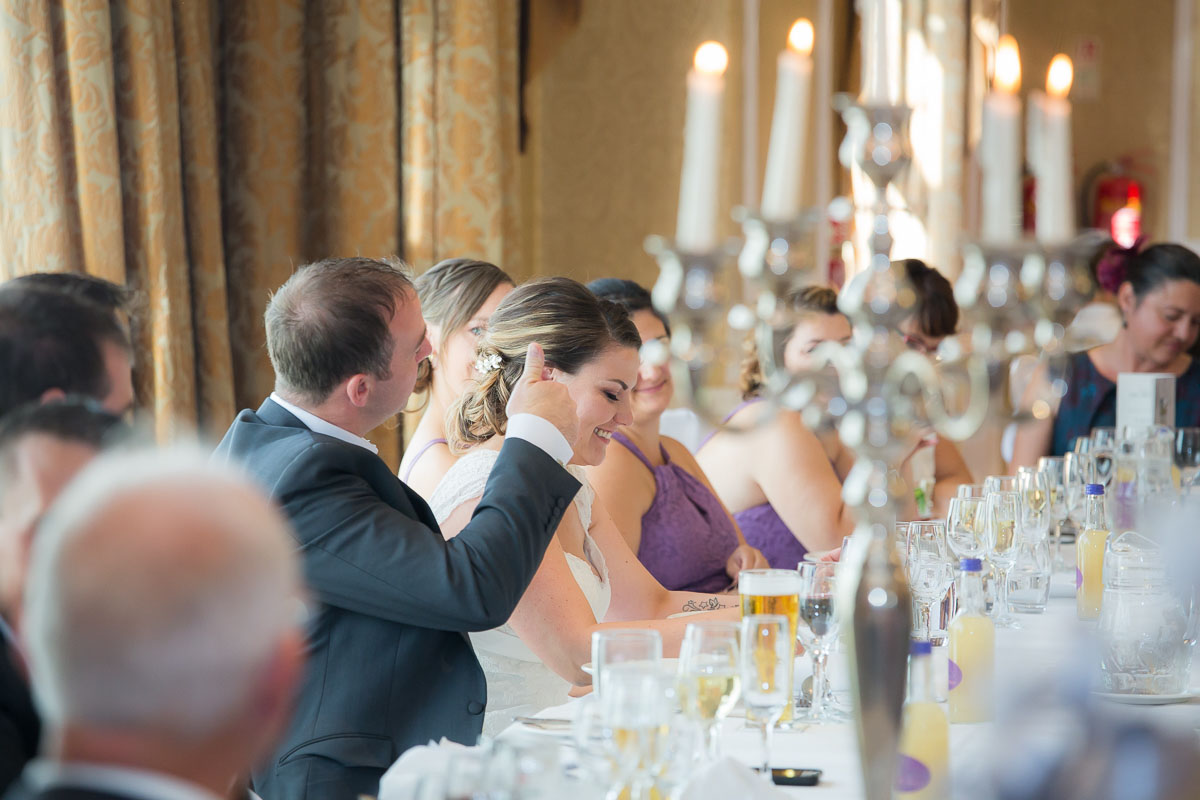 A wedding image from the Ardilaun Hotel