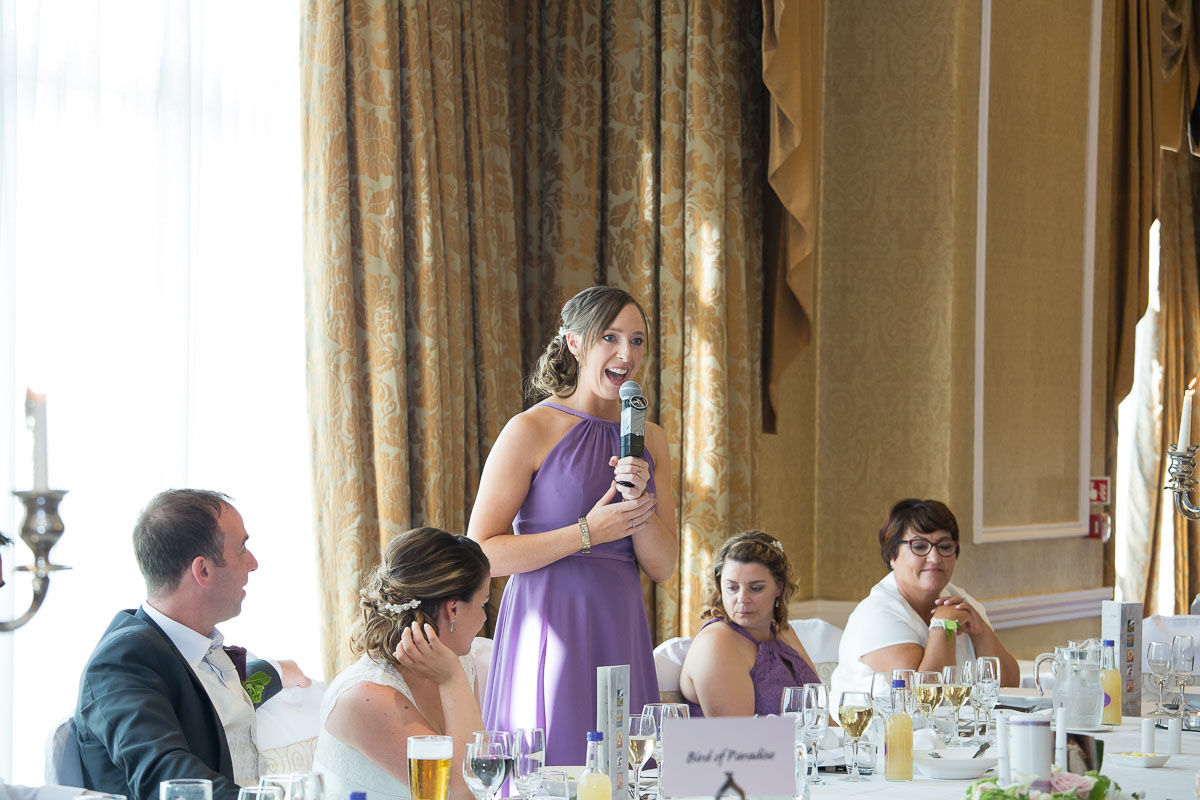 A wedding image from the Ardilaun Hotel