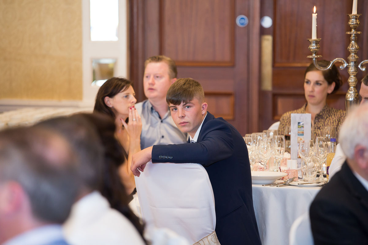 A wedding image from the Ardilaun Hotel