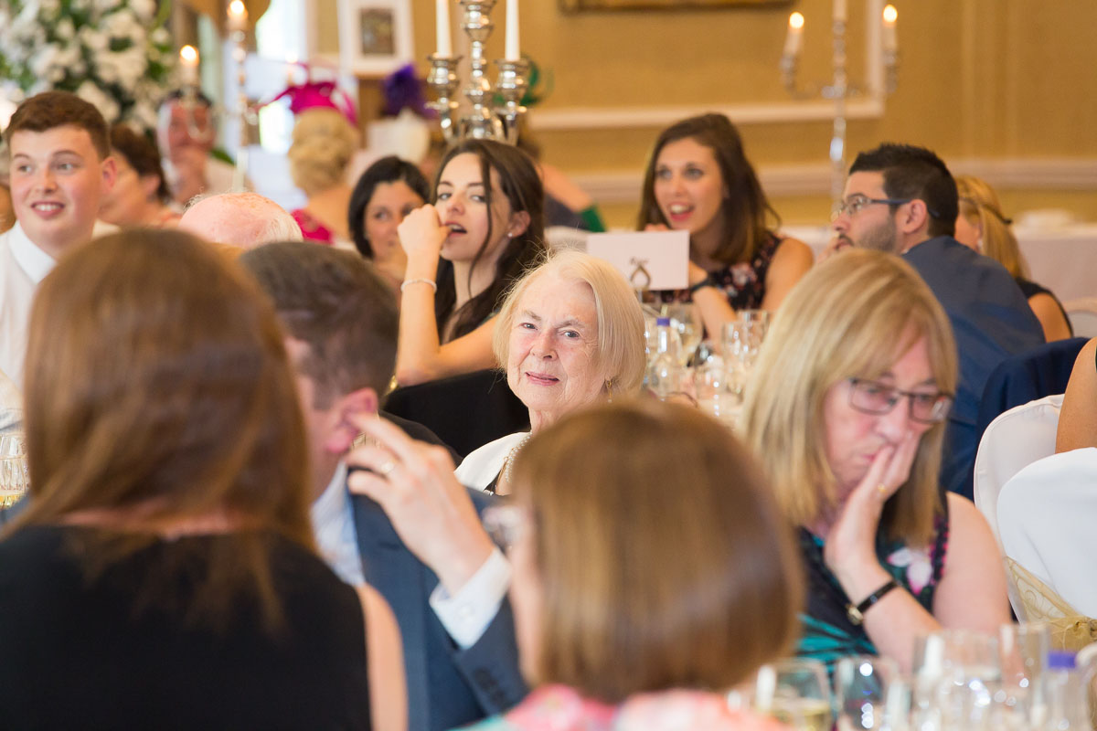 A wedding image from the Ardilaun Hotel