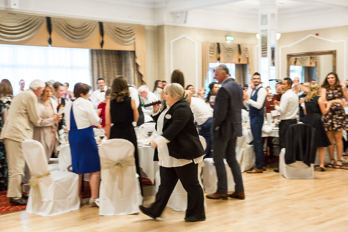 A wedding image from the Ardilaun Hotel