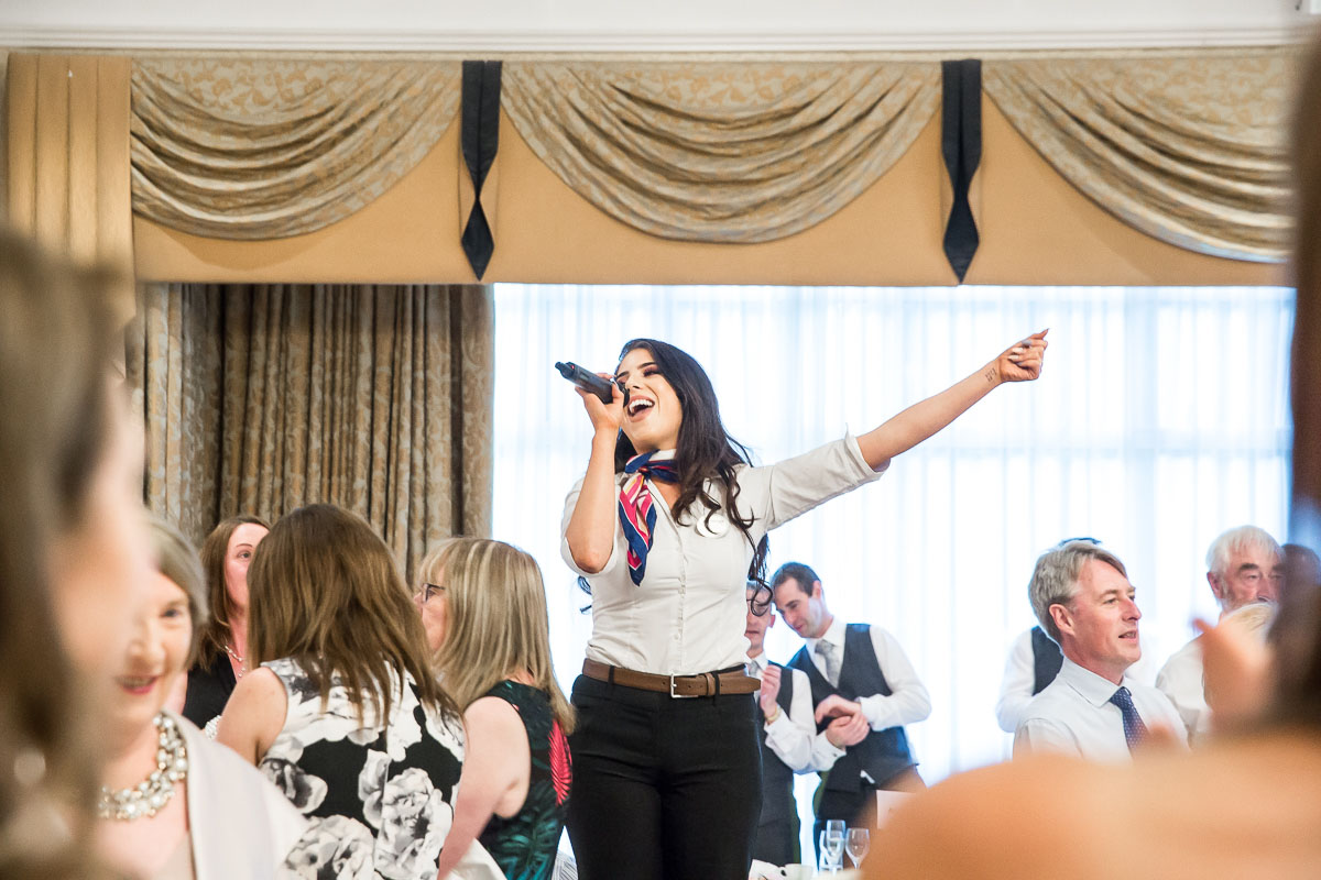 A wedding image from the Ardilaun Hotel