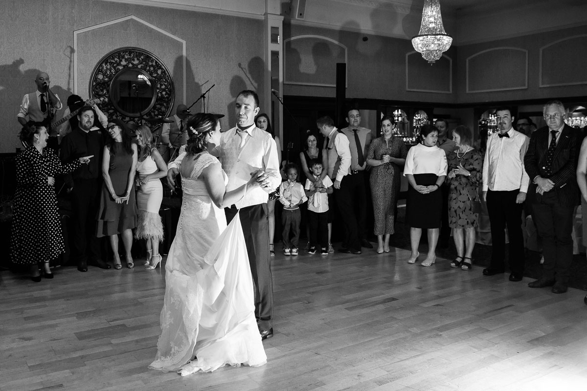 A wedding image from the Ardilaun Hotel