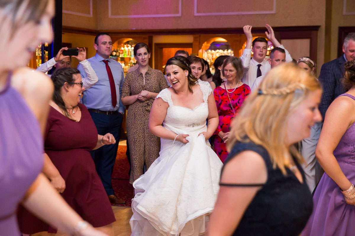 A wedding image from the Ardilaun Hotel