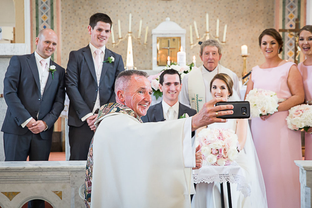 A wedding image from The Castlecourt Hotel Westport