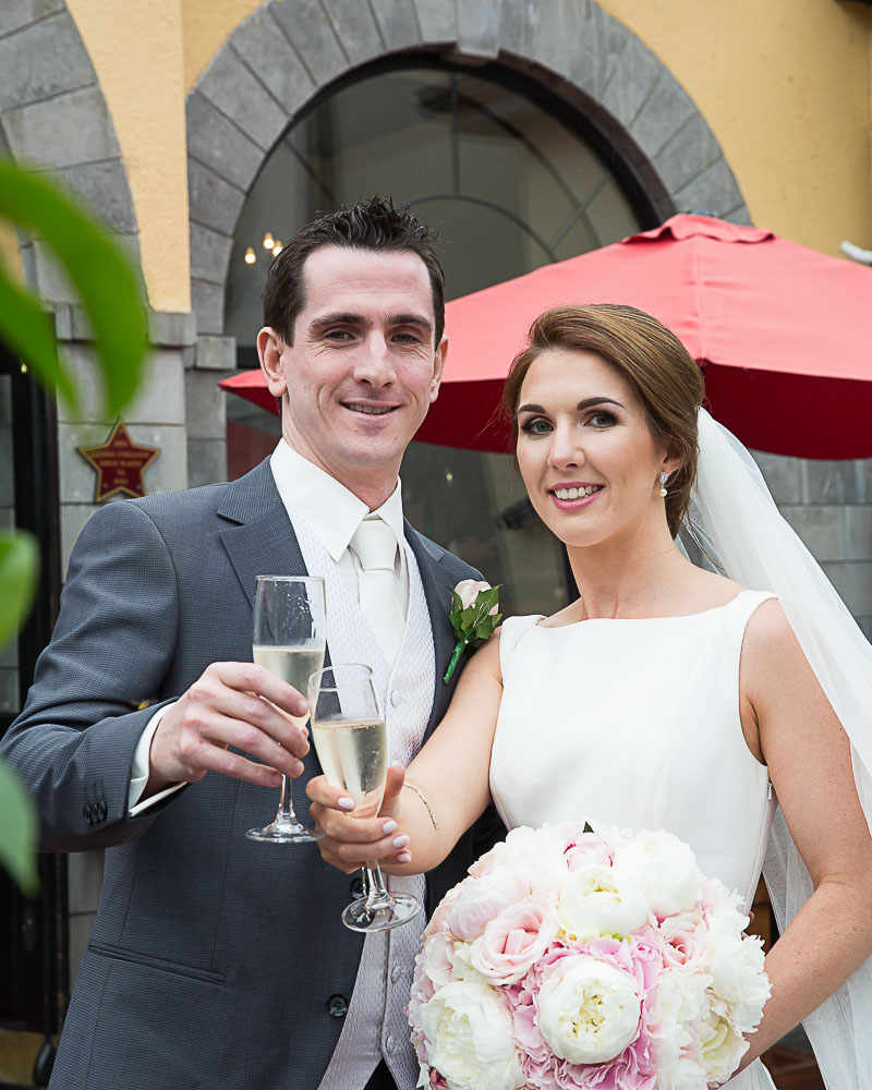 A wedding image from The Castlecourt Hotel Westport