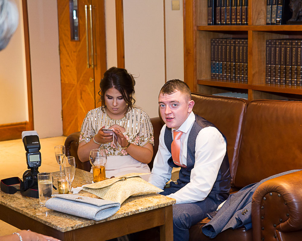 A wedding image from The Castlecourt Hotel Westport