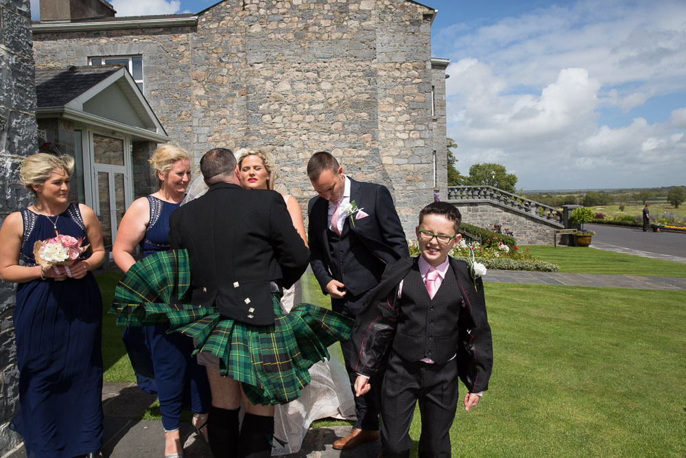 A wedding image from Glenlo Abbey Hotel