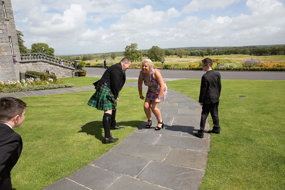 A wedding image from Glenlo Abbey Hotel