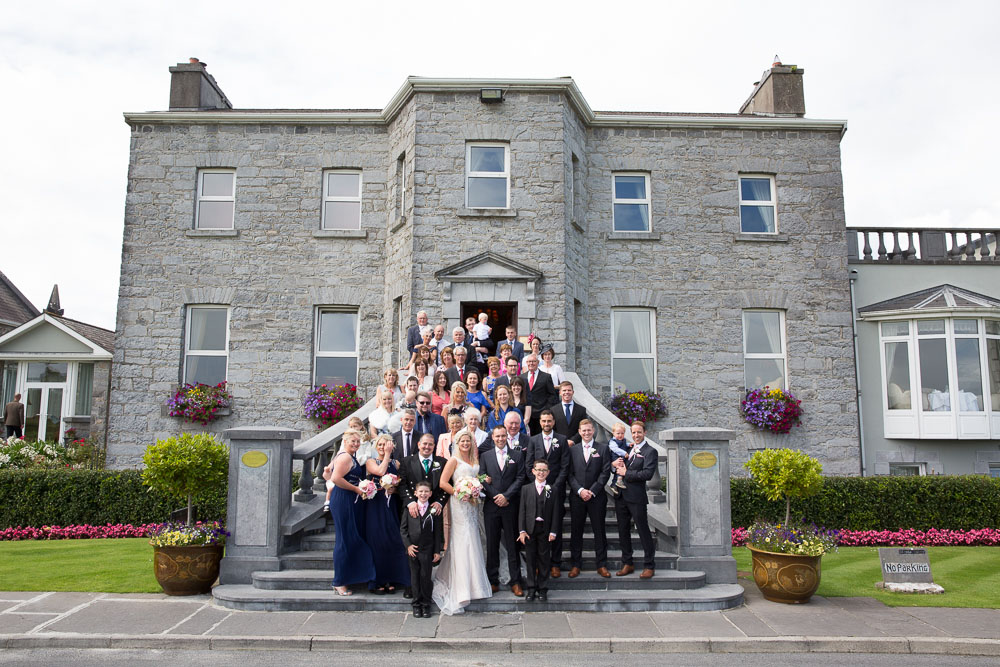 A wedding image from Glenlo Abbey Hotel