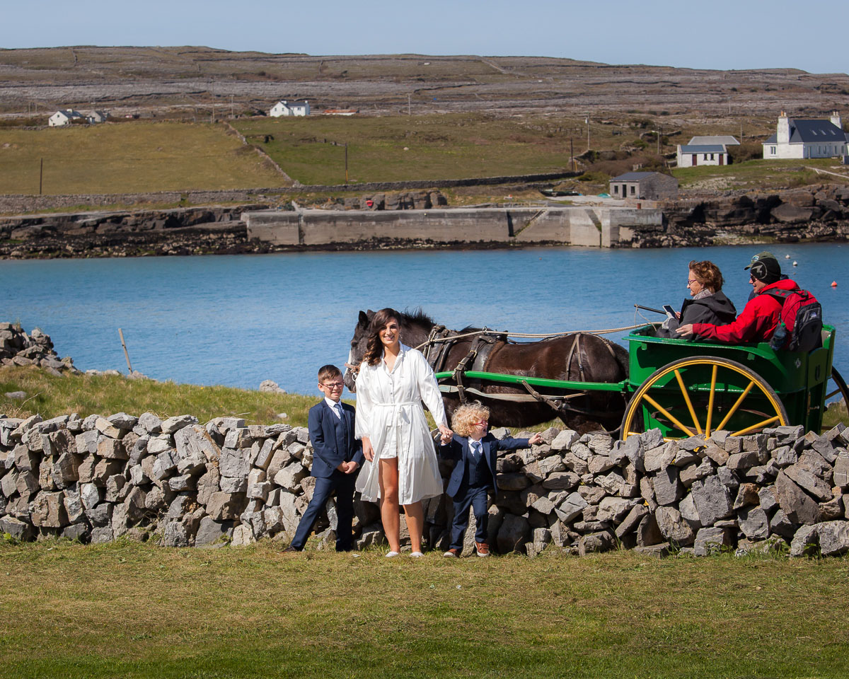 A wedding image from Inishmore Aran Island Hotel