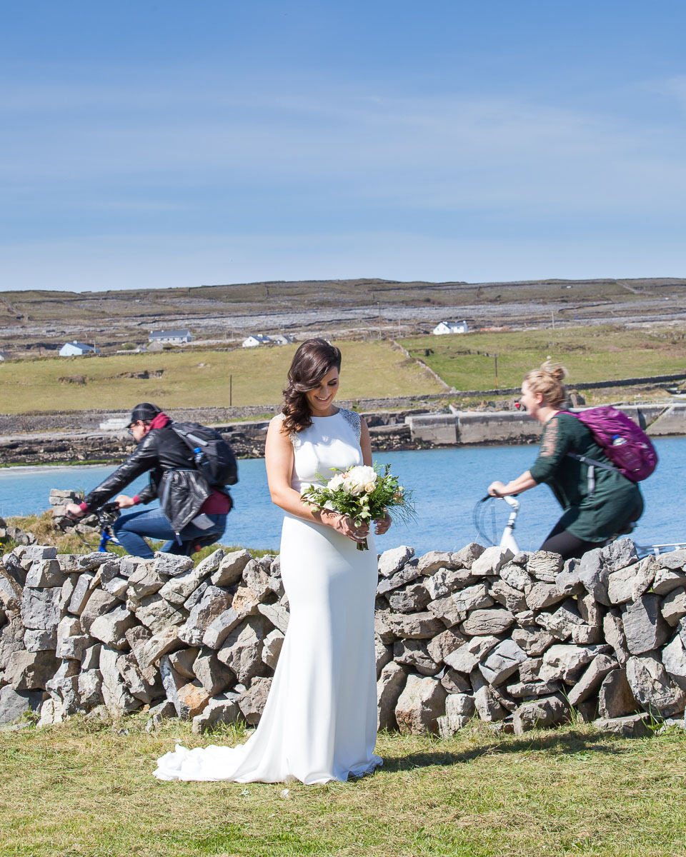 A wedding image from Inishmore Aran Island Hotel