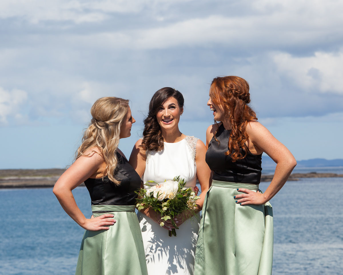 A wedding image from Inishmore Aran Island Hotel