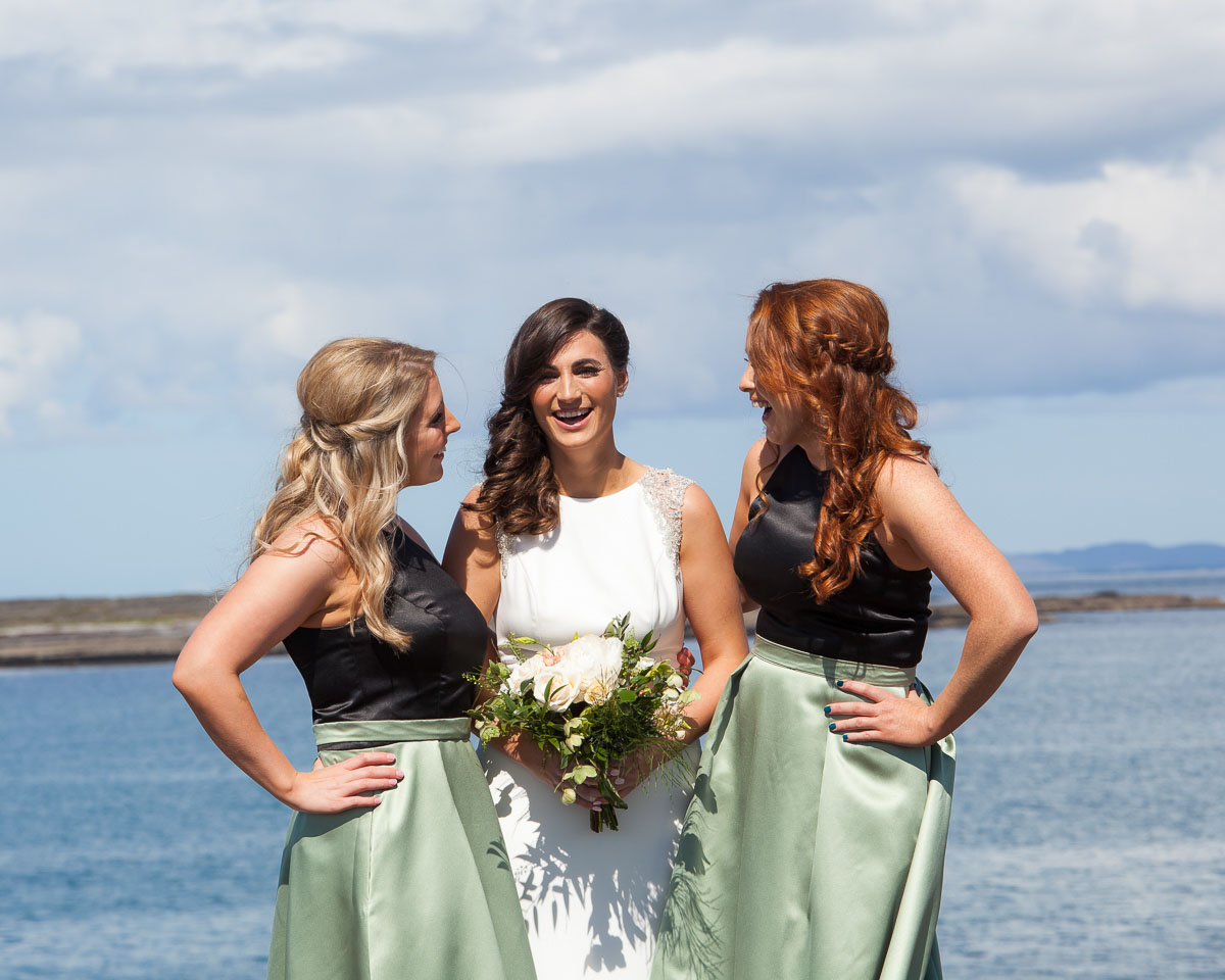 A wedding image from Inishmore Aran Island Hotel