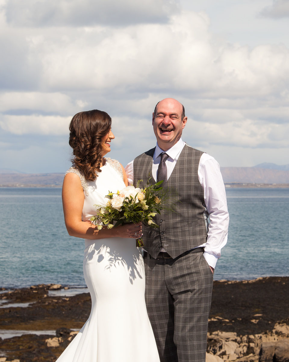 A wedding image from Inishmore Aran Island Hotel