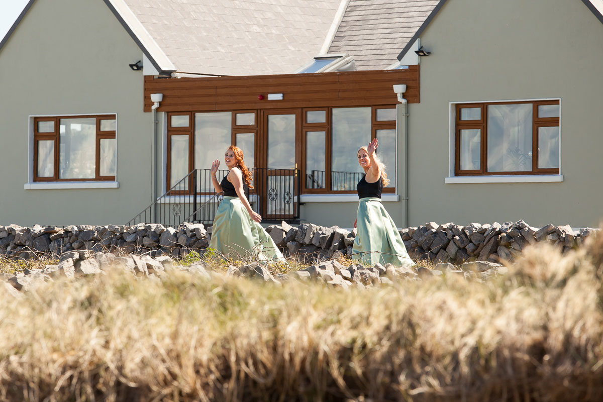 A wedding image from Inishmore Aran Island Hotel