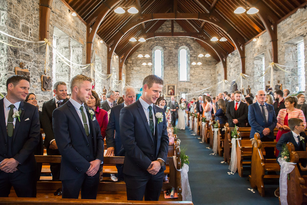 A wedding image from Inishmore Aran Island Hotel