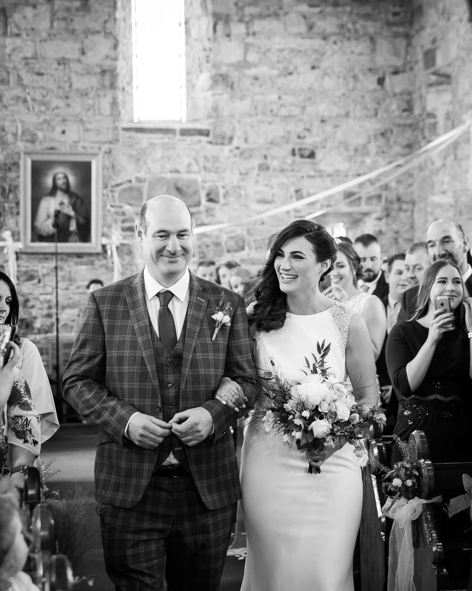 A wedding image from Inishmore Aran Island Hotel