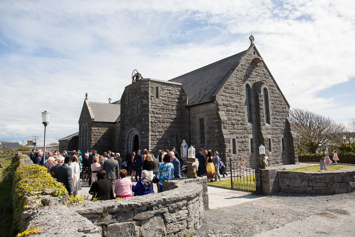 A wedding image from Inishmore Aran Island Hotel