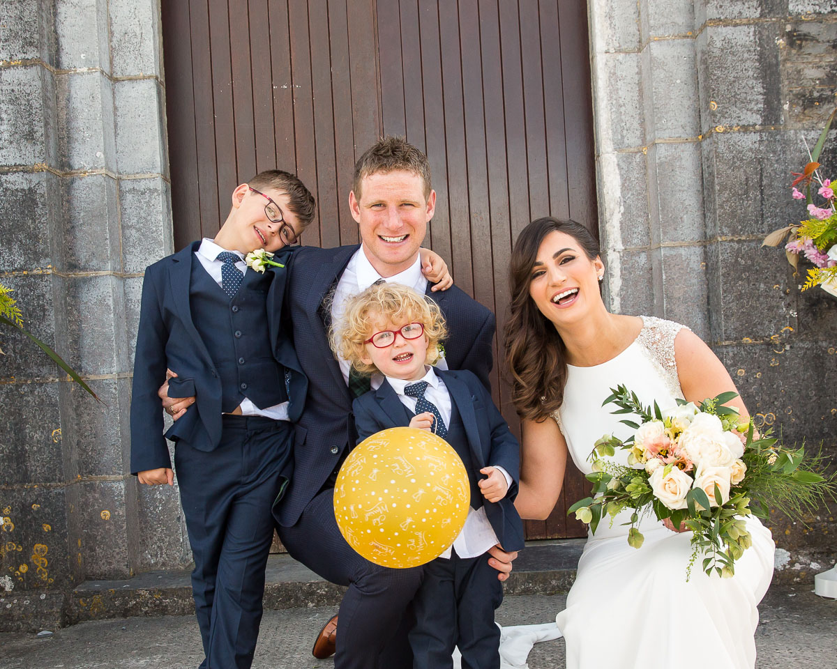 A wedding image from Inishmore Aran Island Hotel