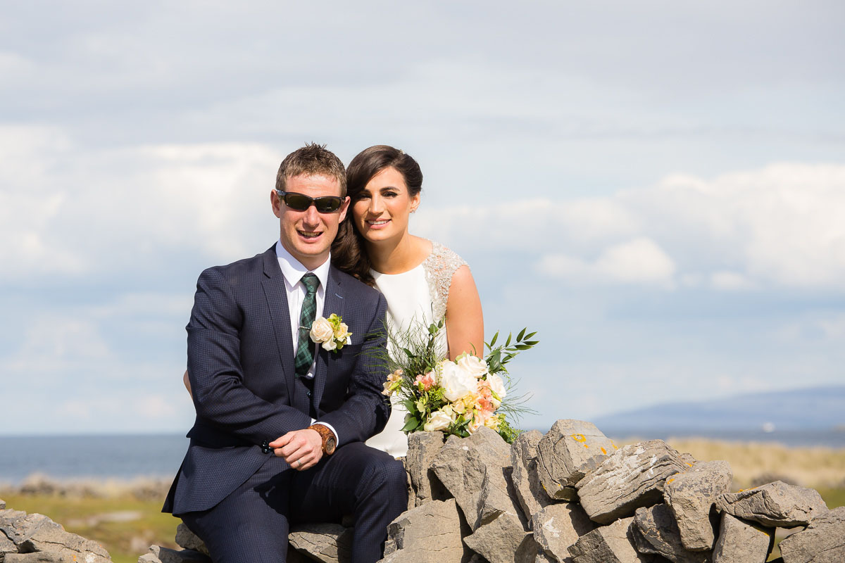 A wedding image from Inishmore Aran Island Hotel