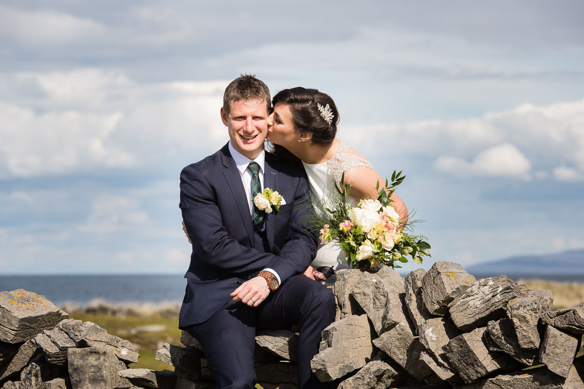 A wedding image from Inishmore Aran Island Hotel