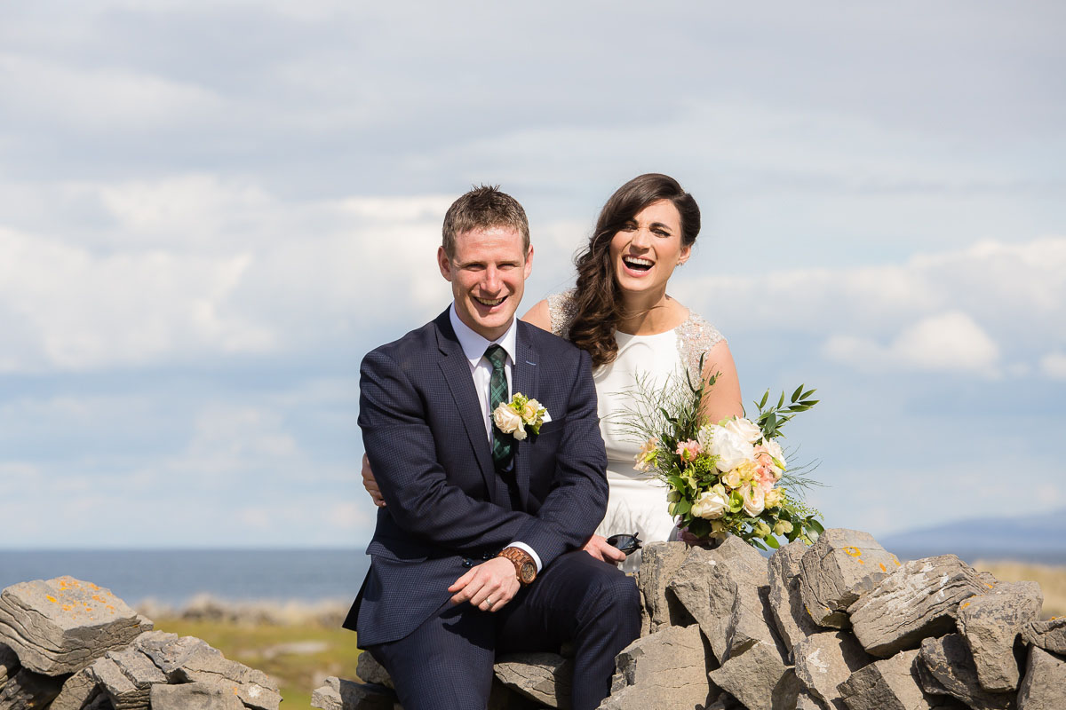 A wedding image from Inishmore Aran Island Hotel