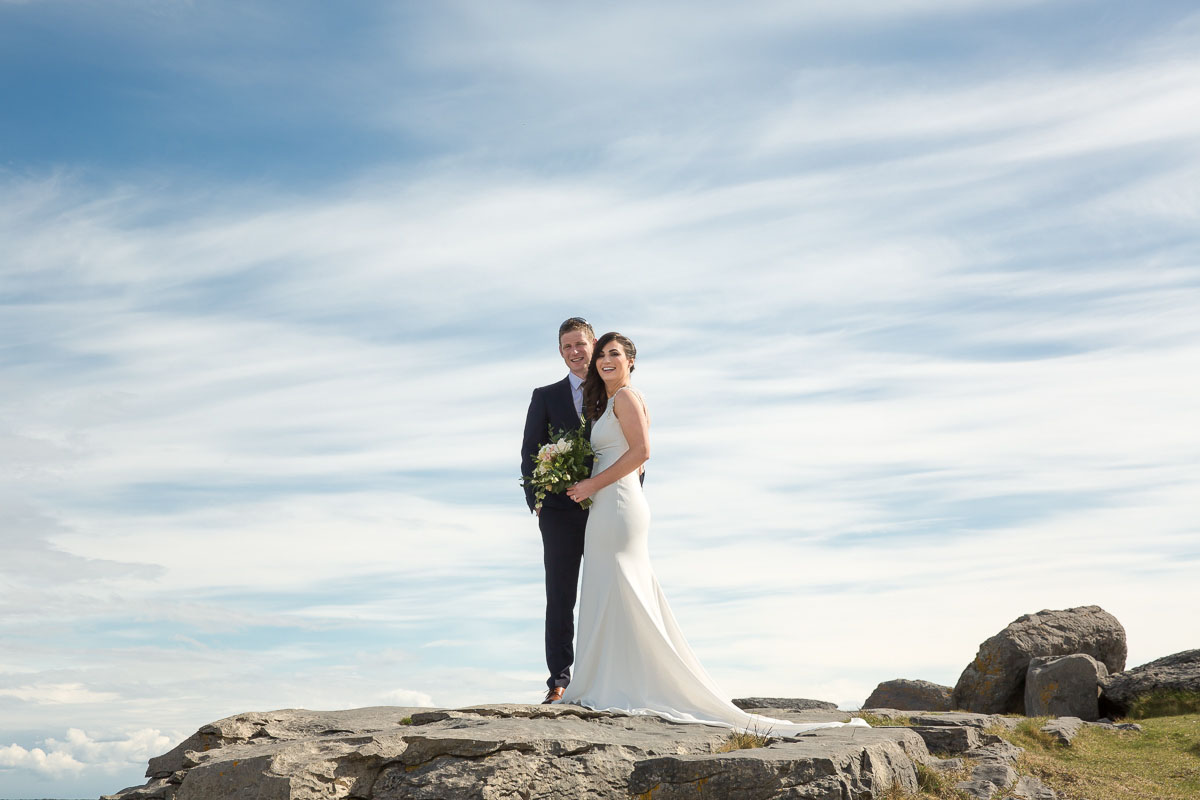 A wedding image from Inishmore Aran Island Hotel